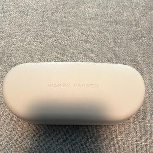 Warby Parker Glasses cases- blue lined. Never used.